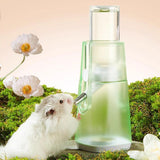 Maxbell Hamster Water Bottle Comfortable Portable Bottle for Squirrel Parrots Gerbil green