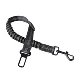Maxbell Dog Car Safety Belt with Strong Elastic Belt for Small, Medium and Large Dog Black Buckle