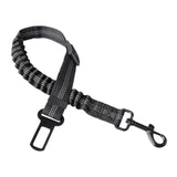 Maxbell Dog Car Safety Belt with Strong Elastic Belt for Small, Medium and Large Dog Black Buckle