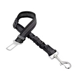 Maxbell Dog Car Safety Belt with Strong Elastic Belt for Small, Medium and Large Dog White Buckle