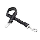 Maxbell Dog Car Safety Belt with Strong Elastic Belt for Small, Medium and Large Dog White Buckle