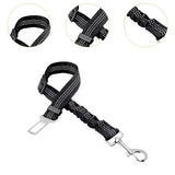 Maxbell Dog Car Safety Belt with Strong Elastic Belt for Small, Medium and Large Dog White Buckle