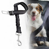 Maxbell Dog Car Safety Belt with Strong Elastic Belt for Small, Medium and Large Dog White Buckle
