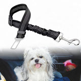 Maxbell Dog Car Safety Belt with Strong Elastic Belt for Small, Medium and Large Dog White Buckle
