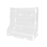 Maxbell Rabbit Rack Hay Acrylic Convenient Feeding Stable Fodder Shelf for Pet Bunny