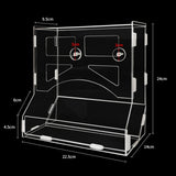 Maxbell Rabbit Rack Hay Acrylic Convenient Feeding Stable Fodder Shelf for Pet Bunny