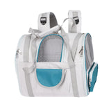 Maxbell Cat Carrier Backpack Breathable Travel Dogs Bag for Walking Camping Traveling green