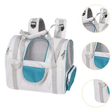 Maxbell Cat Carrier Backpack Breathable Travel Dogs Bag for Walking Camping Traveling green