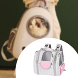 Maxbell Cat Carrier Backpack Breathable Travel Dogs Bag for Walking Camping Traveling pink