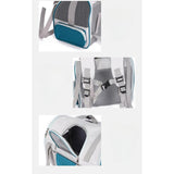 Maxbell Cat Carrier Backpack Breathable Travel Dogs Bag for Walking Camping Traveling pink