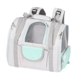 Maxbell Cat Carrier Backpack Breathable Travel Dogs Bag for Walking Camping Traveling blue