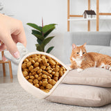 Maxbell Pet Food Scooper 2 in 1 Function Small for Dog and Cat Compact Size Food Spoon