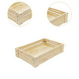 Maxbell Wooden Rabbit Hay Feeder Anti Mess Hay Container Chinchilla Hay Holder Rack