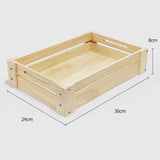 Maxbell Wooden Rabbit Hay Feeder Anti Mess Hay Container Chinchilla Hay Holder Rack