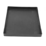 Maxbell Reptile Water Bowl Decorative Reptile Feeder for Frog Bearded Dragon Hamster XL black