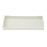 Maxbell Reptile Water Bowl Decorative Reptile Feeder for Frog Bearded Dragon Hamster S white