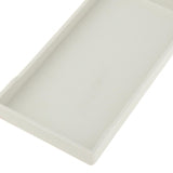Maxbell Reptile Water Bowl Decorative Reptile Feeder for Frog Bearded Dragon Hamster S white