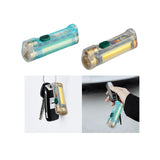 Maxbell Mini Flashlight Keychain Portable Handheld Torch for Cycling Traveling Outdoors Blue