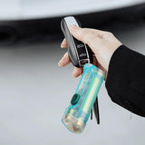 Maxbell Mini Flashlight Keychain Portable Handheld Torch for Cycling Traveling Outdoors Blue