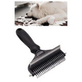 Maxbell Pet Grooming Comb Shedding Pet Supplies Hair Remover Thinning Comb Dog Puppy Black