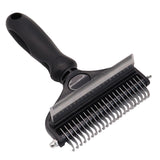 Maxbell Pet Grooming Comb Shedding Pet Supplies Hair Remover Thinning Comb Dog Puppy Black