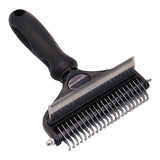 Maxbell Pet Grooming Comb Shedding Pet Supplies Hair Remover Thinning Comb Dog Puppy Black
