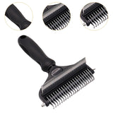 Maxbell Pet Grooming Comb Shedding Pet Supplies Hair Remover Thinning Comb Dog Puppy Black