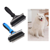 Maxbell Pet Grooming Comb Shedding Pet Supplies Hair Remover Thinning Comb Dog Puppy Black