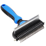 Maxbell Pet Grooming Comb Shedding Pet Supplies Hair Remover Thinning Comb Dog Puppy Blue