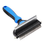 Maxbell Pet Grooming Comb Shedding Pet Supplies Hair Remover Thinning Comb Dog Puppy Blue