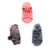 Maxbell Hairless Cat Pullover Sweater Fleece Warm Sweater for Cat Costume Daily Wear Pink