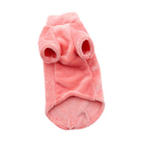 Maxbell Hairless Cat Pullover Sweater Fleece Warm Sweater for Cat Costume Daily Wear Pink