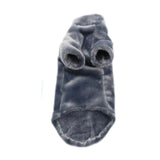 Maxbell Hairless Cat Pullover Sweater Fleece Warm Sweater for Cat Costume Daily Wear Gray