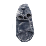 Maxbell Hairless Cat Pullover Sweater Fleece Warm Sweater for Cat Costume Daily Wear Gray