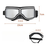 Maxbell Dog Sunglasses for Medium Dog Dustproof AntiFog Sun Protection Puppy Glasses