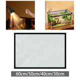 Maxbell Fish Tank Lid Cover Anti Jumping Magnetic Clear DIY Fish Tank Protective Net