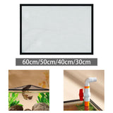 Maxbell Fish Tank Lid Cover Anti Jumping Magnetic Clear DIY Fish Tank Protective Net