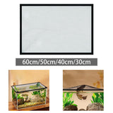 Maxbell Fish Tank Lid Cover Anti Jumping Magnetic Clear DIY Fish Tank Protective Net