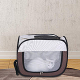 Maxbell Cats Dogs Dryer Cage Travel Carrier Pet Hair Drying Box for Bath Shower Room L