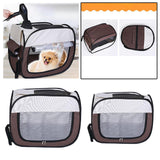 Maxbell Cats Dogs Dryer Cage Travel Carrier Pet Hair Drying Box for Bath Shower Room L