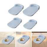 Maxbell Dog Cooling Mat Pet Crate Pad Summer Pet Sleeping Mat for Kitten Dogs Crates M
