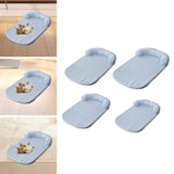 Maxbell Dog Cooling Mat Pet Crate Pad Summer Pet Sleeping Mat for Kitten Dogs Crates M