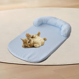 Maxbell Dog Cooling Mat Pet Crate Pad Summer Pet Sleeping Mat for Kitten Dogs Crates M