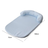 Maxbell Dog Cooling Mat Pet Crate Pad Summer Pet Sleeping Mat for Kitten Dogs Crates L