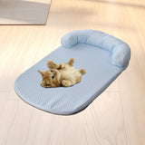 Maxbell Dog Cooling Mat Pet Crate Pad Summer Pet Sleeping Mat for Kitten Dogs Crates XS