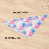 Maxbell Floral Dog Bandana for Small Medium Large Dogs Dog Triangle Bib Triangle Bib