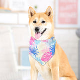 Maxbell Floral Dog Bandana for Small Medium Large Dogs Dog Triangle Bib Triangle Bib