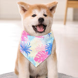 Maxbell Floral Dog Bandana for Small Medium Large Dogs Dog Triangle Bib Triangle Bib