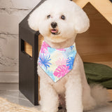 Maxbell Floral Dog Bandana for Small Medium Large Dogs Dog Triangle Bib Triangle Bib
