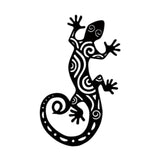 Maxbell Metal Gecko Wall Decor Home Decor Simple Ornament for Yard Living Room Fence